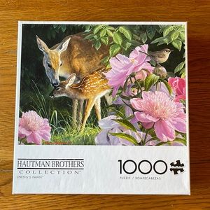 Buffalo Games 1,000 piece puzzle Hautman Brothers Spring’s Fawn